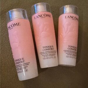 Lancome tonique confort dry skin toner set x3